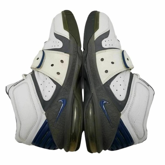 Nike Air Mens Force Operate Max 1 Sneaker White Blue 310429-144 Strap 10.5M - Picture 6 of 12